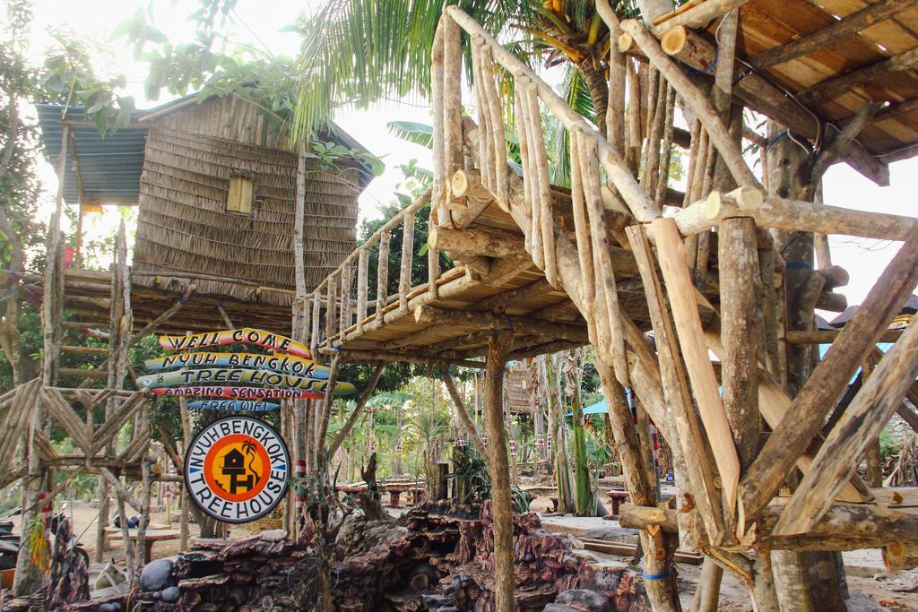 Nyuh Bengkok Tree House Hotel Batununggul Kültér fotó